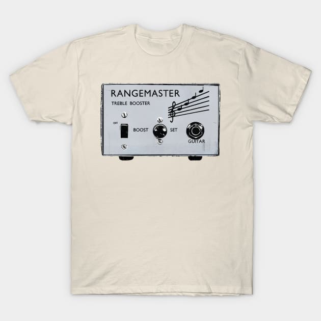 Rangemaster Treble Booster  - Vintage Aesthetic T-Shirt by unknown_pleasures